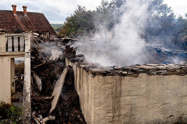 Professional Fire Damage Removal technician working in Forest Lake, MN